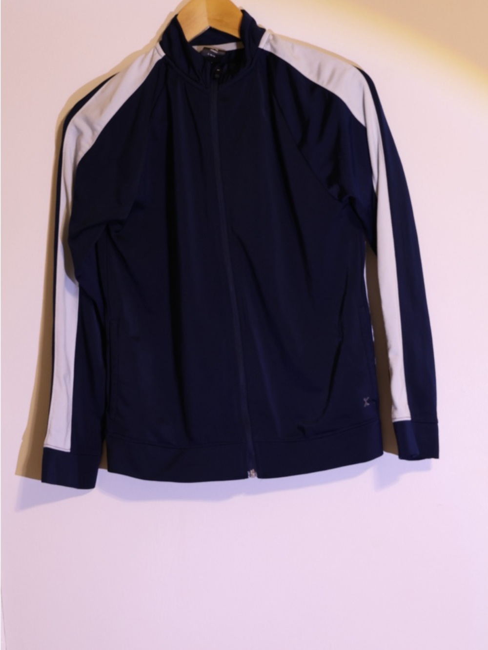 Xersion Navy Jacket with White Trim